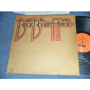 画像: Jeff  BECK Tim BOGERT & Carmine APPICE -  BECK BOGERT & APPICE (Matrix #A) AL-32140-1A STERLING RL B) BL-32140-1A STERLING HI )  (Ex+/Ex+++)  / 1973 US AMERICA ORIGINAL 2nd Press "ORANGE Label" Used LP 