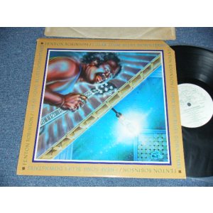 画像: FENTON ROBINSON - I HEAR SOME BLUES DOWNSTAIR (Ex++/MINT- CUTOUT for PROMO; TAPE SEAM) / 1977 US AMERICA ORIGINAL "WHITE LABEL PROMO" Used LP  
