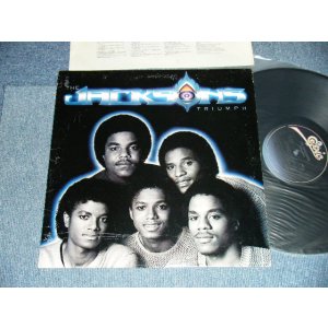 画像: The JACKSONS - TRIUMPH (With CUSTOM INNER SLEEVE)  (Ex++/MINT-) / 1980 US AMERICA ORIGINAL 1st Press "BLUE Label" Used LP
