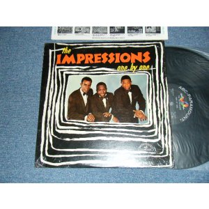 画像: The IMPRESSIONS - ONE BY ONE (MINT-/MINT-) / 1965 US AMERICA ORIGINAL "MONO" Used  LP 