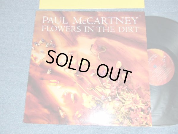 画像1: PAUL McCARTNEY - FLOWERS IN THE DIRT (With YELLOW INNER) (Ex++/MINT- /  1989 UK ENGLAND ORIGINAL Used LP 