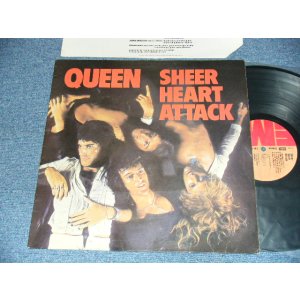 画像: QUEEN - SHEER HEART ATTACK (With CUSTOM INNER)(Matrix #A) 3U B) 3U ) (Ex+/Ex+ A-1,B-1:POOR CRACK) / 1974 UK ENGLAND ORIGINAL Used LP