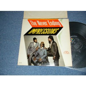 画像: The IMPRESSIONS - THE NEVER ENDING (Ex+/Ex+ Looks:VG+++ EDSP) / 1964 US AMERICA ORIGINAL "MONO" Used  LP 