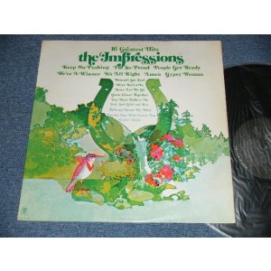 画像: The IMPRESSIONS - 16 GREATEST HITS (Ex+/Ex++ Looks:Ex+EDSP) / 1971 US AMERICA ORIGINAL Used LP 