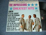 画像: The IMPRESSIONS - GREATEST HITS (Ex++/Ex+++) / 1968 US AMERICA ORIGINAL "STEREO" Used  LP 