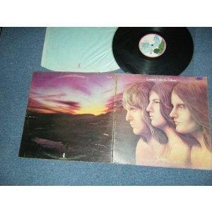画像: ELP / EMERSON LAKE & PALMER - TRILOGY (With BLUE IMMER SLEEVE)  (Matrix # A-2U/B-2U) (Ex++/Ex+++, Ex Looks B-1, 2 :Ex)  / 1972 UK ENGLAND ORIGINAL 1st Press "PINK RIM Label" Used LP
