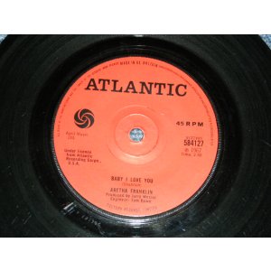 画像: ARETHA FRANKLIN - A)BABY I LOVE YOU  B)SING DOWN SLOW (Ex++/Ex++) /1967 UK ENGLAND ORIGINAL Used 7"45 