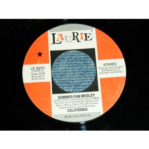 画像: CALIFORNIA - A)SUMMER FUN MEDLEY  B)PARIS(1945) (1945) (MINT/MINT) / 1981 US AMERICA ORIGINAL Used 7" Single 