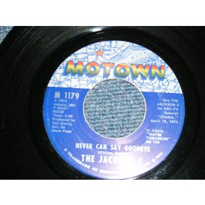 画像: JACKSON 5 FIVE -  A) NEVER CAN SAY GOODBYE   B) SHE'S GOOD (Ex++/Ex++) / 1971  US AMERICA ORIGINAL Used  7" Single 