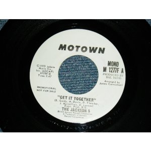 画像: JACKSON 5 FIVE - GET IT TOGETHER A) MONO  B)STEREO (Ex+++/Ex+++ WOL) / 1973  US AMERICA ORIGINAL "WHITE LABEL PROMO ONLY" Used 7" Single 