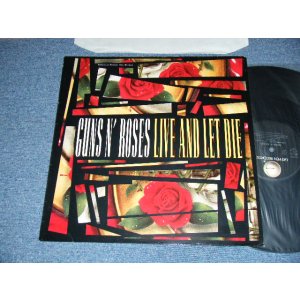 画像: GUNS N' ROSES - LIVE AND LET DIE (MINT-/MINT-) / 1991 GERMANY GERMAN ORIGINAL Used 12"