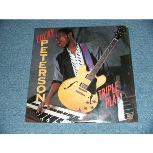 画像: Lucky Peterson - Triple Play (Sealed) / 1990 US AMERICA  ORIGINAL "BRAND NEW SEALED" LP