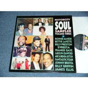 画像: v.a. Various ‎- Motorcity Soul Sampler Volume THREE 3 (NEW) / 1990 UK ENGLAND ORIGINAL "BRAND NEW" LP 