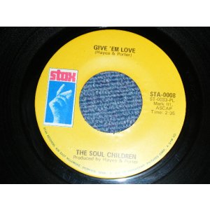 画像: SOUL CHILDREN - A) GIVE EM LOVE   B) MOVE OVER (Ex++/Ex++/Ex++) / 1968 US AMERICA ORIGINAL Used 7" 45rpm Single