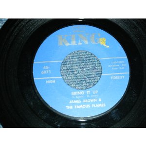 画像: JAMES BROWN - A)BRING IT UP   B) NOBODY KNOWS (Ex++/Ex++) 1967 US AMERICA ORIGINAL "BLUE Label" Used 7" 45 rpm Single  
