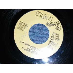 画像: CALIFORNIA  - EVERYBODY NEEDS A LITTLE HELP   A)MONO    B)STEREO (Ex++?Ex++ SWOL) / 1979 US AMERICA ORIGINAL "PROMO ONY SAME FLIP" Used 7" Single 