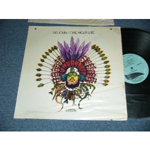 画像: DR. JOHN -  ONE NIGHT LATE (POOR/Ex++ BB, CUT OUT,  WOFC) /  1977 US AMERICA ORIGINAL "PRIVATE Press" Used LP