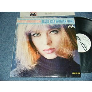 画像: CASEY ANDERSON - BLUES IS A WOMANGONE (Ex++/Ex+++ EDSP) / 1965 US AMERICA ORIGINAL "WHITE LABEL PROMO" MONO Used LP