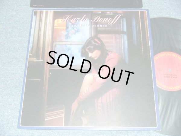 画像1: KARLA BONOFF - RESTLESS NIGHT (With CUSTOM INNER)  (Ex+++/Ex+++) / 1977 1979US AMERICA ORIGINAL Used LP