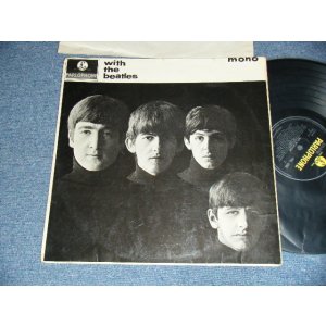画像: THE BEATLES - WITH THE BEATLES (Matrix #A)YEX 447-7N 36 MA B)YEX 448-7N 2 TD) "Jacket:GOTTA HOLD" Label: GOT A HOLD"/"Dominion")  (Ex++/Ex+++) / 1969 Version? UK ENGLAND ORIGINAL "YELLOW PARLOPHONE" MONO Used LP