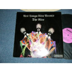 画像: THE NICE (KEITH EMERSON) - ARS LONGA VITA BREVIS (Ex++/MINT-) / 1968 UK ENGLAND ORIGINAL 1st Press  "PINK LABEL" "STEREO" Used LP 