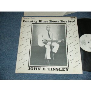 画像: JOHN E. TINSLEY - Country Blues Roots Revived (Ex++/MINT- EDSP, WOFC) / 1978 US AMERICA ORIGINAL Used LP  
