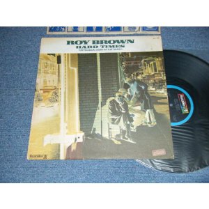 画像: ROY BROWN - HARD TIMES (Ex+/Ex+++) / 1973 US AMERICA  ORIGINAL "PROMO SEAL on FC" Used  LP  