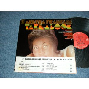 画像: ARETHA FRANKLIN -  TAKE A LOOK (Ex/Ex+++ A-1,2:Ex++ Looks:Ex, Ex+++ WTRDMG) / 1967 US AMERICA ORIGINAL "PROMO" "MONO at Bottom Label" Used LP  