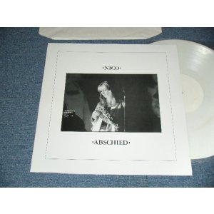 画像: NICO (VELVET UNDERGROUND) - ABSCHIED (NEW) / 1998 NETHERLANDS "WHITE WAX VINYL" "BRAND NEW" LP 