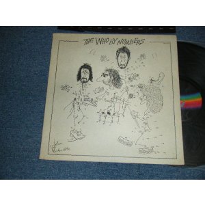 画像: THE WHO  - THE WHO BY NUMBERS (Matrix #A)MCA-850-W3 TML-M ◈-P-◈  B MCA-851-W4 TML-S ◈-P-◈) "Pinckneyville Press"( Ex++/Ex++) / 1975 US AMERICA ORIGINAL Used LP 　