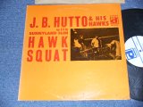画像: J.B. J. B. HUTTO & His HAWKS - HAWK SQUAT (VG+/Ex++ EDSP, WTR DMG) / 1971 Version? US AMERICA RE-PRESS / REISSUE Used LP 