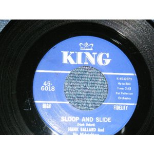 画像: HANK BALLARD & THE MIDNIGHTERS - A)Sloop And Slide   B)My Sun Is Going Down (Ex+/Ex+ WOL) / 1966 US AMERICA ORIGINAL Used 7" Single  