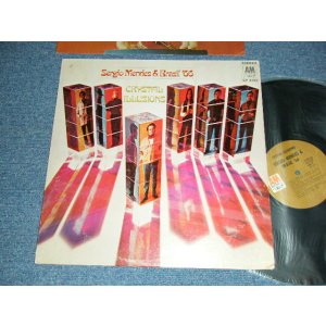 画像: SERGIO MENDES & BRASIL '66 - CRYSTAL ILLUSIONS (Matrix #A)A&M SP4293-7　B)A&M SP4294-8) (Ex++/Ex+ Looks:Ex+++)/1969 US AMERICA Original Stereo "BROWN LABEL"  Used LP 