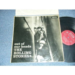 画像: ROLLING STONES - OUT OF OUR HEADS (Matrix#A) ARL,6973-8B 1 B) ARL,6974-9A 4 KT)(Ex+/Ex Looks:VG++) / 1965 UK ENGLAND ORIGINAL "Maroon with Un Boxed 'DECCA' Label" MONO Used LP