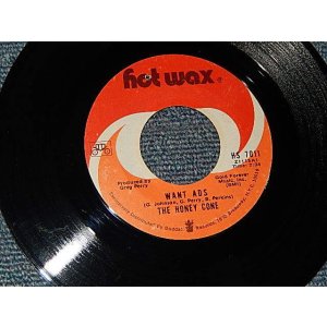 画像: HONEY CONE - A) Want Ads   B)We Belong Together (Ex+++/Ex+++ BB) / 1971 US AMERICA ORIGINAL "2nd Press Label" Used 7" Single  