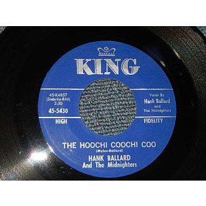 画像: HANK BALLARD & THE MIDNIGHTERS - A) THE HOOCHIE COOCHI COO  B) I'M THINKING OF YOU (Ex++/Ex++) / 1960 US AMERICA ORIGINAL Used 7" Single  