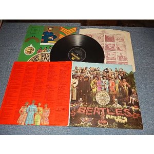 画像: The BEATLES - SGT. PEPPERS LONELY HEARTS CLUB BAND (With CUT OUTS / Without/NO INNER SLEEVE Never Have?) (Matrix #A)XEX 637-1 3 RTH B)XEX 638-1 6 6 RRA) (Ex/Ex+++ EDSP) / 1967 UK ENGLAND ORIGINAL "YELLOW Parlophone Label" MONO Used LP 