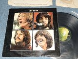画像: THE BEATLES - LET IT BE (Matrix #A)YEX-773-2U 6 CHH B)YEX-774-3U 2 GUM) (Ex++/Ex++) / 1970 UK ENGLAND ORIGINAL "GREEN APPLE on BC" Used LP
