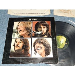画像: THE BEATLES - LET IT BE (Matrix #A)YEX-773-2U 6 CHH B)YEX-774-3U 2 GUM) (Ex++/Ex++) / 1970 UK ENGLAND ORIGINAL "GREEN APPLE on BC" Used LP