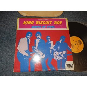 画像: KING BISCUIT BOY - MOUTH OF STEEL (Ex+/Ex+++) / 1984 CANADA ORIGINAL Used LP 