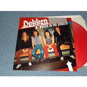 画像: DOKKEN - BACK IN THE STREETS (Ex+++/MINT) / 1989 WEST-GERMANY GERMAN ORIGINAL "RED WAX VINYL"  Used LP