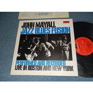 画像: JOHN MAYALL - JAZZ BLUES FUSION  (Ex++/Ex++ Looks:Ex+ CLOUD) / 1972 UK ENGLAND ORIGINAL Used LP