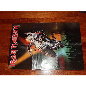 画像: IRON MAIDEN - INFINITE DREAMS (Ex/Ex+++ Looks:Ex++) / 1989 UK ENGLAND  ORIGINAL "LIMIRTED ETCHED Wax" "POSTER Jacket" Used 12" 
