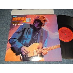 画像: DAVE EDMUNDS BAND - LIVE I HEAR YOU KNOCKOUT (Woith CUSTOM INNER SLEEVE) (MINT-/MINT-) / 1987 US AMERICA ORIGINAL Used  LP 