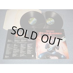 画像: THIN LIZZY - LIVE AND DANGEROUS (Ex++/MINT-) / 1978 UK ENGLANDORIGINAL Used 2-LP 