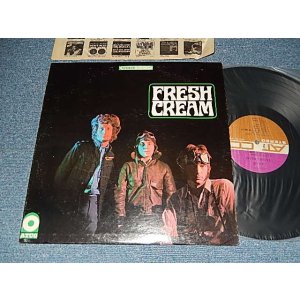 画像: CREAM - FRESH CREAM (Matrix #A)ST-C-66957-A P LW AT W B)ST-C-66958-A AT W)  "PRESSWELL Press in NJ"(Ex++/Ex+++ EDSP) / 1967 US AMERICA ORIGINAL 1st Press "PURPLE & BROWN" label STEREO Used LP 