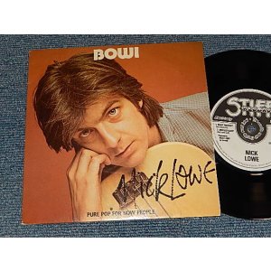 画像: NICK LOWE - BOWL (MINT-/MINT-) / 1977 UK ENGLAND ORIGINAL Used 7" EP with PICTURE SLEEVE