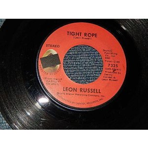 画像: LEON RUSSELL - A)TIGHTROPE  B)THIS MASQUERADE  (Ex Looks:VG+/VG++) / 197 US AMERICA ORIGINAL Used 7" 45 rpm Single  