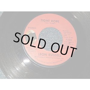 画像: LEON RUSSELL - A)TIGHTROPE  B)THIS MASQUERADE  (Ex Looks:VG+/VG++) / 197 US AMERICA ORIGINAL Used 7" 45 rpm Single  