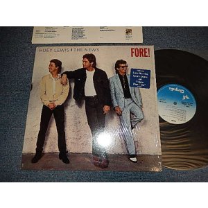 画像: HUEY LEWIS & THE NEWS - FORE! (with CUSTOM INNER)(MINT/MINT) / 1986 US AMERICA ORIGINAL Used LP